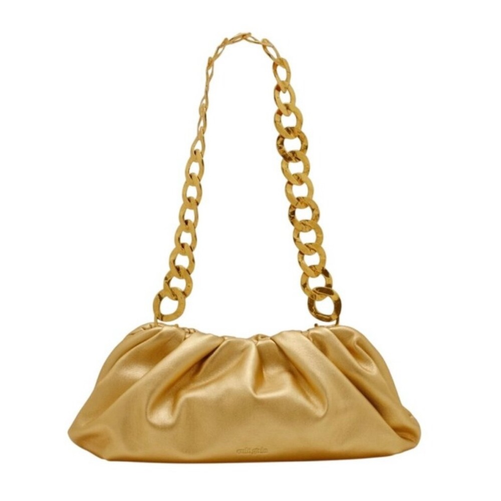 NEW Cult Gaia Dulce Shoulder Bag Brass Gold NWT and dust bag